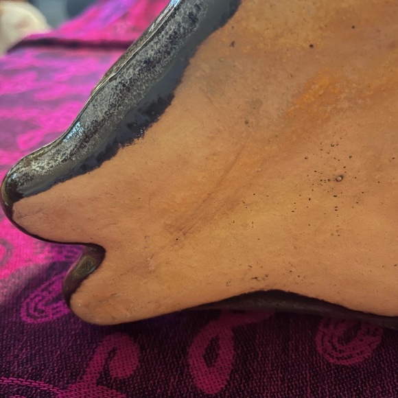 Vintage David Stewart glazed pottery Cat Planter - Picture 14 of 16